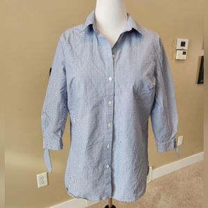 Roz & Ali size large button-down top